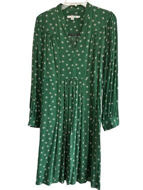 boden tie detail jersey shift dress Boden Women's Scallop Detail Jersey Dress in Blue